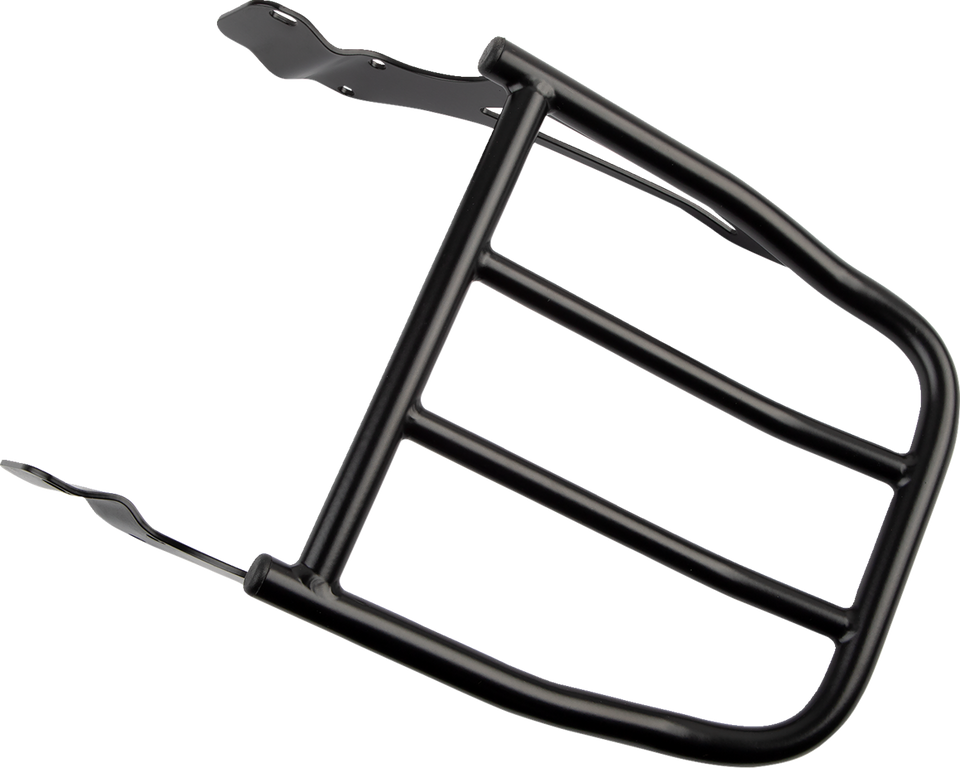 Luggage Rack For Tall Sissy Bar - Matte Black - Lutzka's Garage