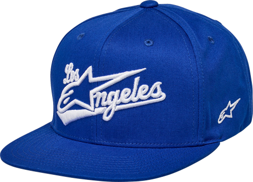 Los Angeles Hat - Blue/White - One Size - Lutzka's Garage