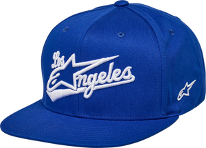 Los Angeles Hat - Blue/White - One Size - Lutzka's Garage