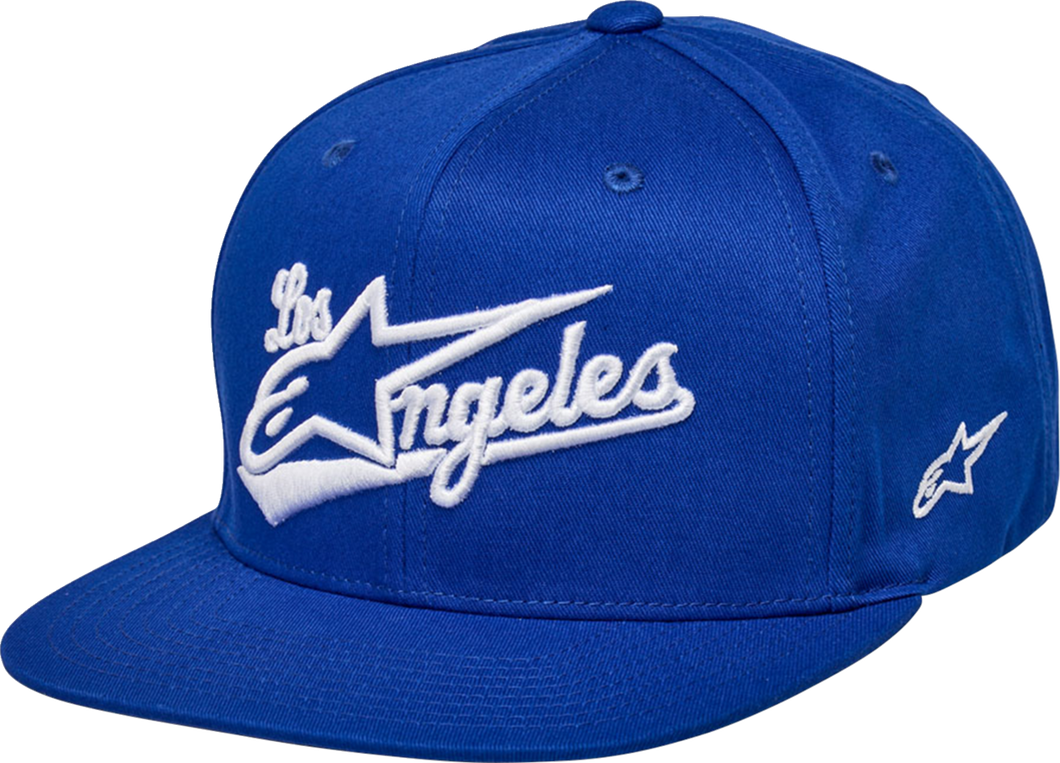 Los Angeles Hat - Blue/White - One Size - Lutzka's Garage