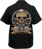 Ride Low Skull Printed Shop Shirt - Black - Medium - Lutzka's Garage