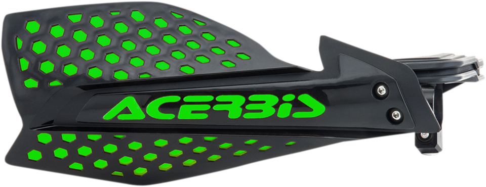 Handguards - X-Ultimate - Black/Green - Lutzka's Garage