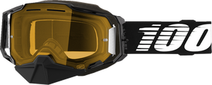 Armega Snow Goggles - Black - Yellow - Lutzka's Garage