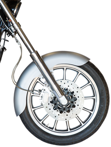 Dyna Front Fender - For 90/90-19" Wheel - 4.3/4" W - 34-3/4" L