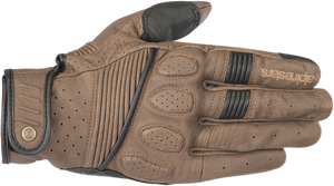 Crazy Eight Gloves - Brown/Black - Small - Lutzka's Garage