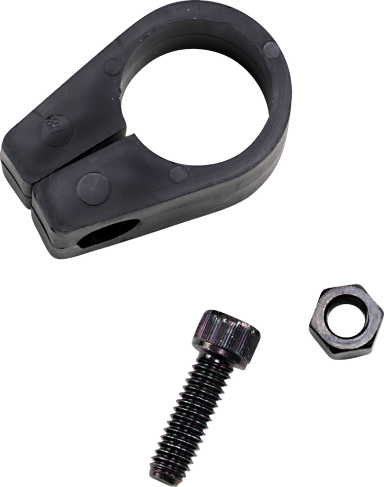 Frame Clamp - Black - 1-1/8" - Lutzka's Garage