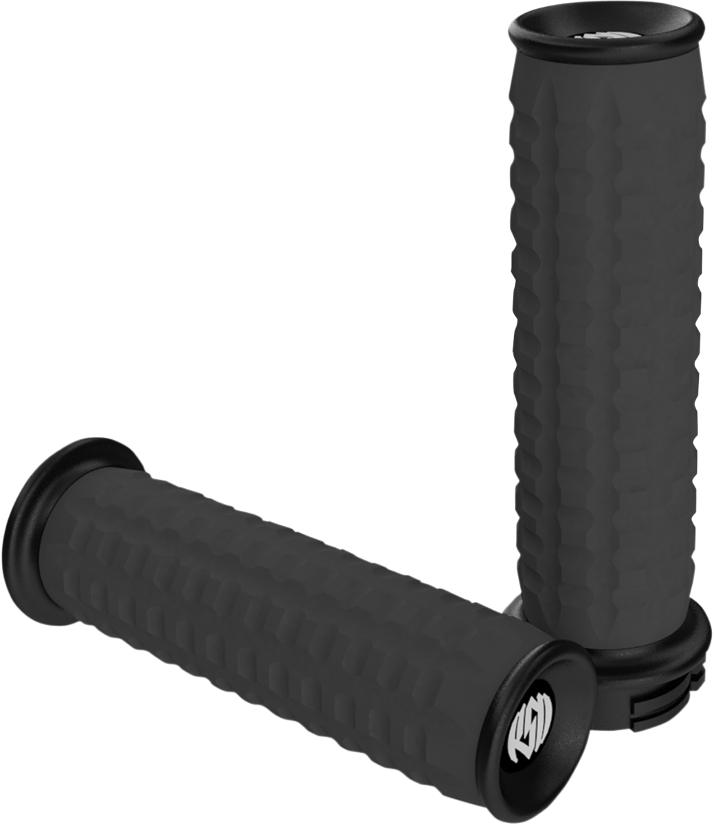 Grips - Traction - Cable - Black - Lutzka's Garage