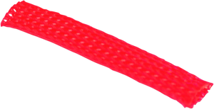 Braided Flex Sleeving - Red - Lutzka's Garage