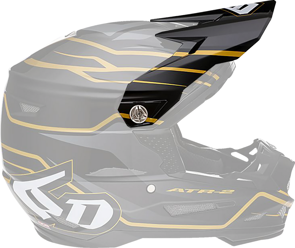 ATR-2 Visor - Phase - Black Gold