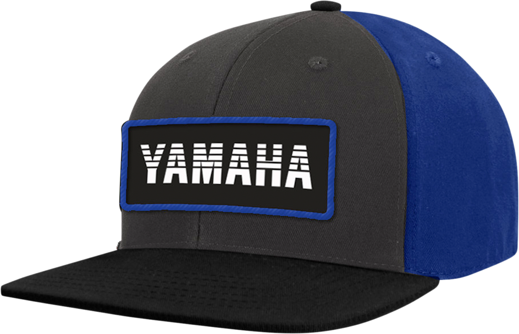 Yamaha Patch Hat - Graphite/Blue