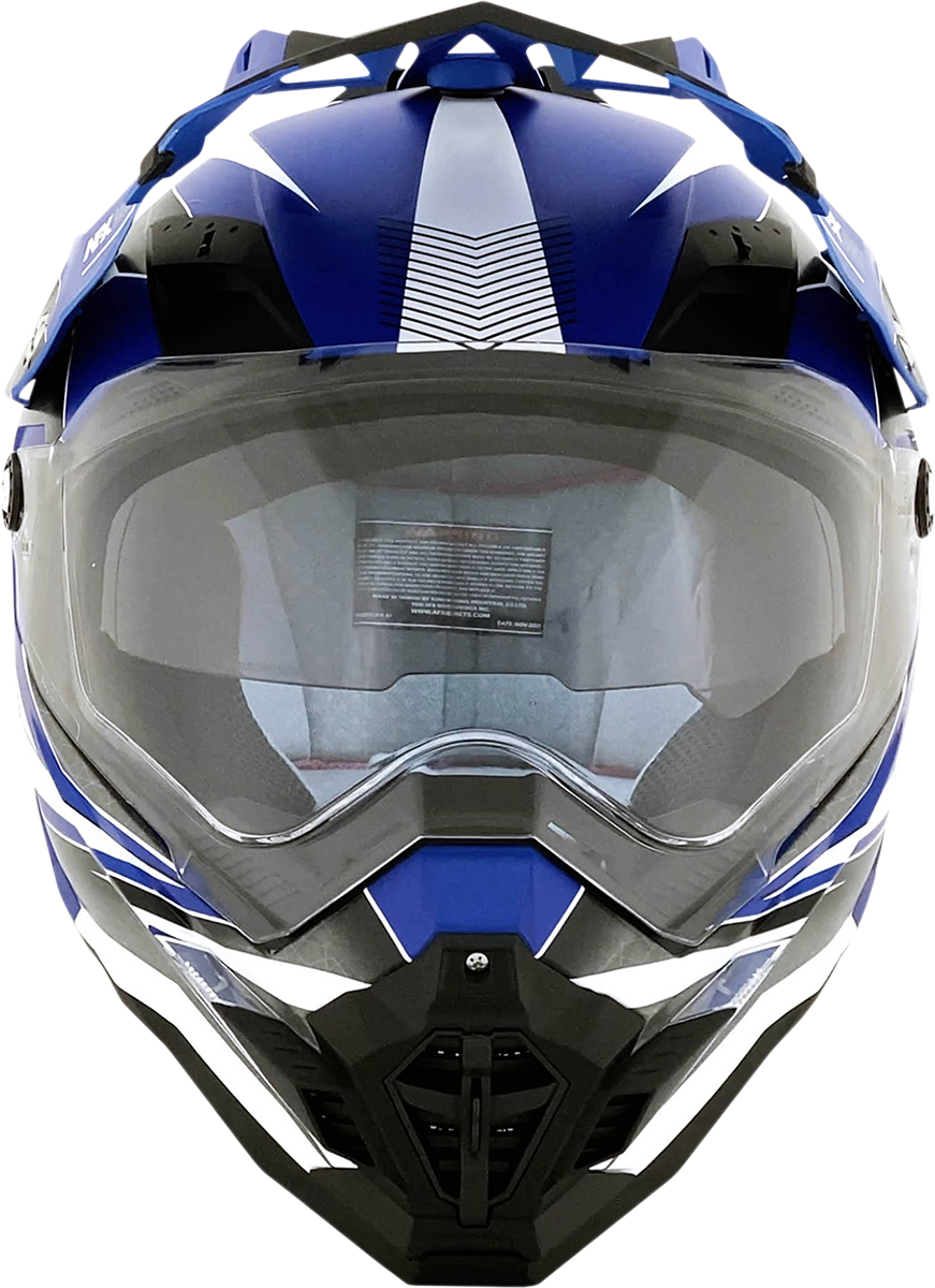 FX-41 Helmet - Range - Matte Blue - Small - Lutzka's Garage