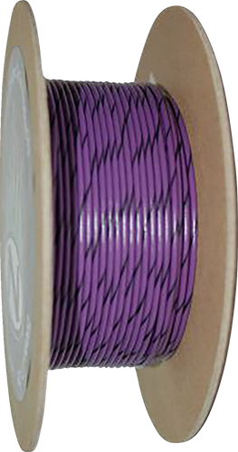 100 Wire Spool - 20 Gauge - Violet/Black