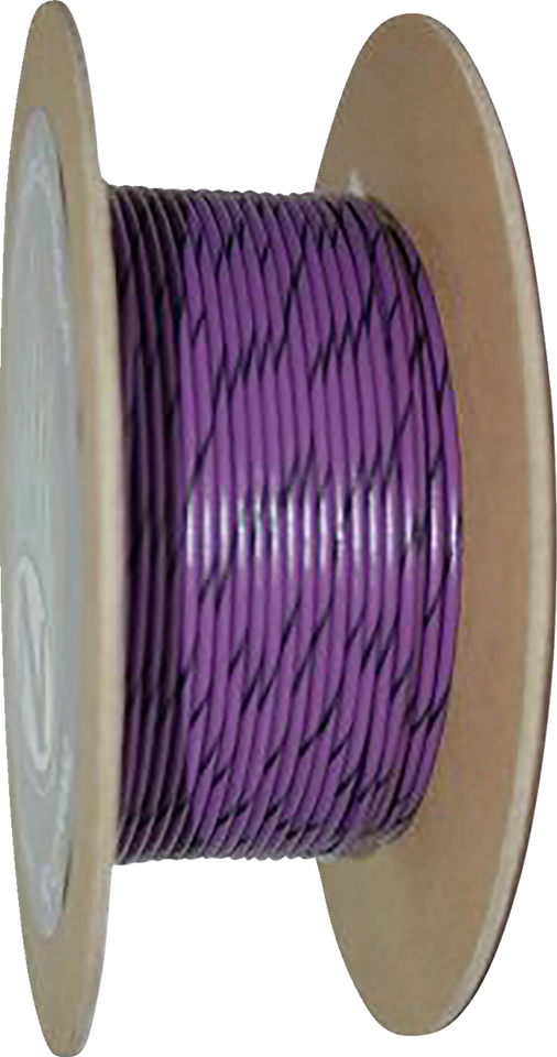 100 Wire Spool - 20 Gauge - Violet/Black