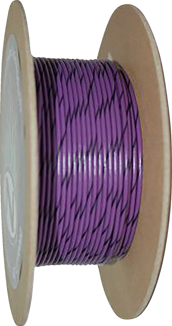 100 Wire Spool - 20 Gauge - Violet/Black