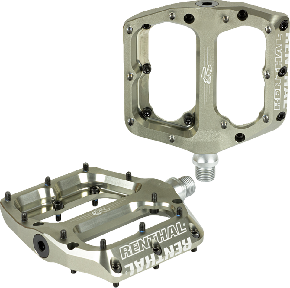 Revo-F Flat Pedals - AluGold