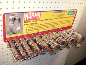 Norma Hose Clamp Kit Display