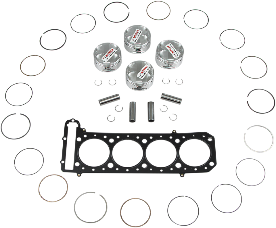 Piston Kit - +2.00 mm - Kawasaki