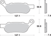 Brake Pads - Harley-Davidson - 854H.LS