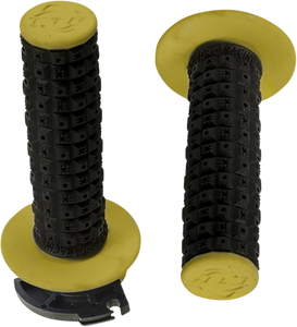 Grips - Defy - Lock-On - Black/Yellow - Lutzka's Garage