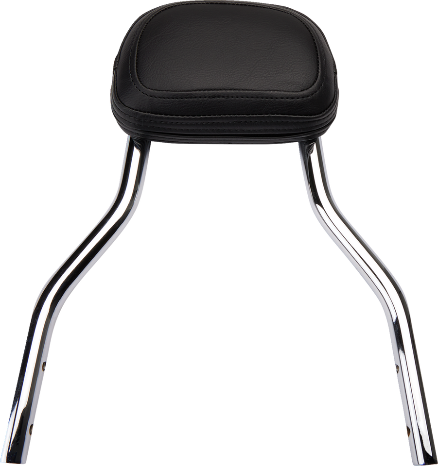 Backrest Kit - 14" - Chrome - FXLR - Lutzka's Garage