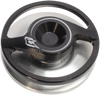 Fuel Cap - Halo - Stainless Steel - Lutzka's Garage