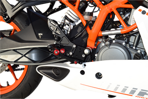 MGP Rearset - Black - KTM - Lutzka's Garage