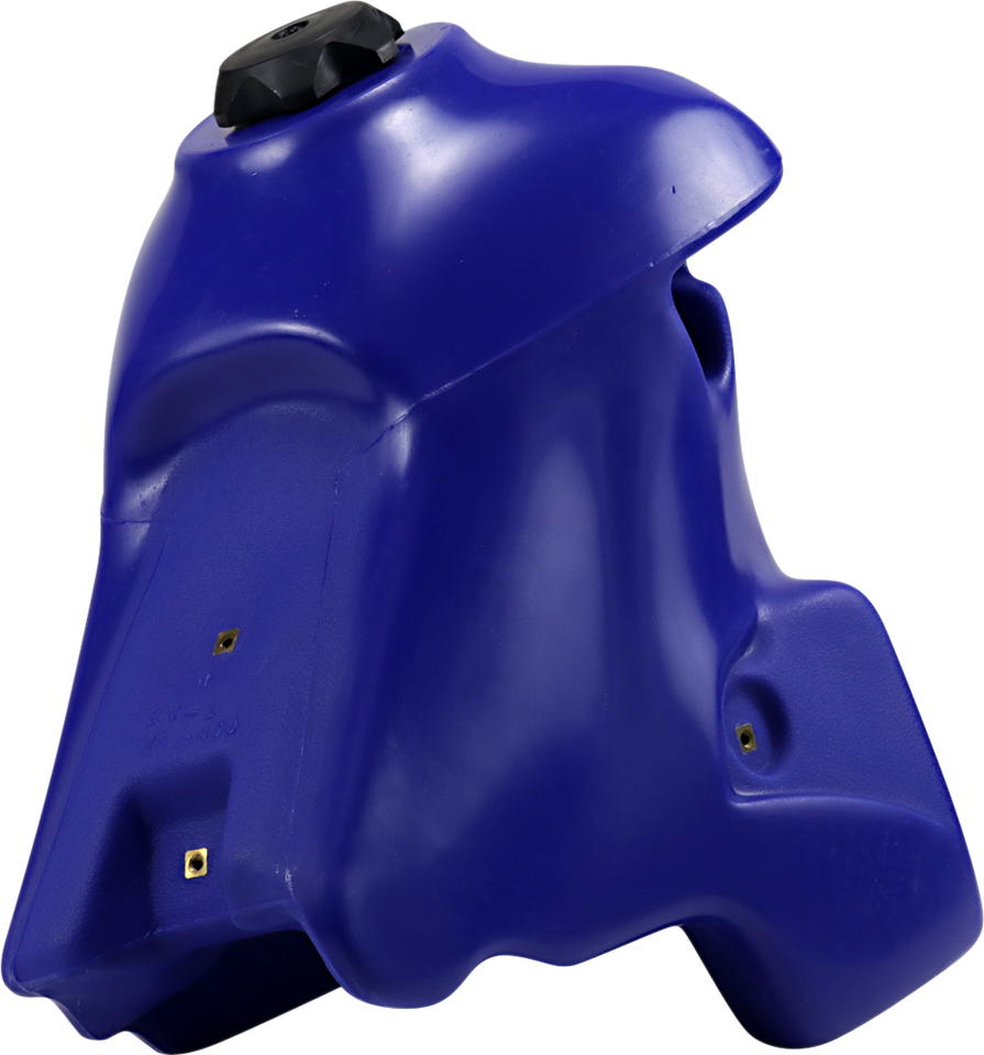 Large-Capacity Gas Tank - Blue - Yamaha - 4.0 Gallon - Lutzka's Garage