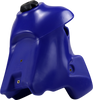 Large-Capacity Gas Tank - Blue - Yamaha - 4.0 Gallon - Lutzka's Garage