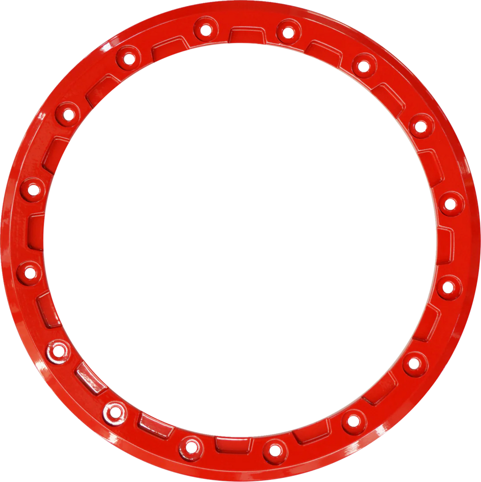 Beadlock Ring - Replacement - Podium - 14" - Red - Lutzka's Garage