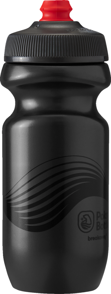 Breakaway® Bottle - Wave - Charcoal/Black - 20 oz. - Lutzka's Garage