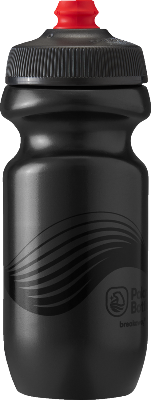 Breakaway® Bottle - Wave - Charcoal/Black - 20 oz. - Lutzka's Garage