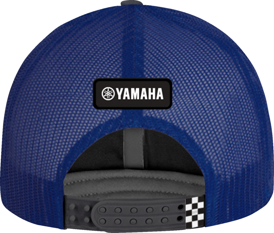 Yamaha Race Team Hat - Gray/Blue - Lutzka's Garage