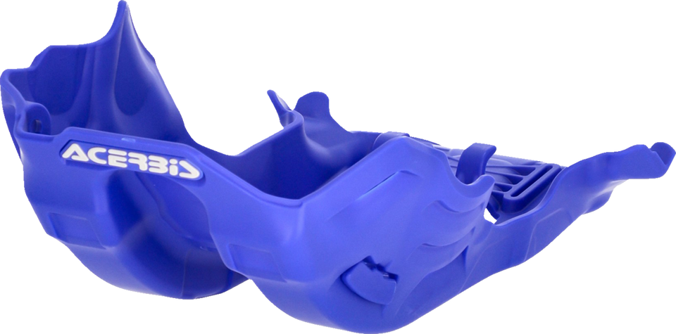 Skid Plate - Blue - YZ 450F - Lutzka's Garage