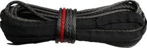 Winch Rope - Synthetic - Smoke - 3/16" x 50