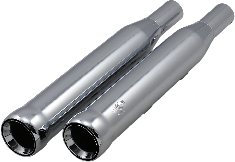 3" Neighbor Hater Mufflers for 04-13 XL - Chrome - Lutzka's Garage