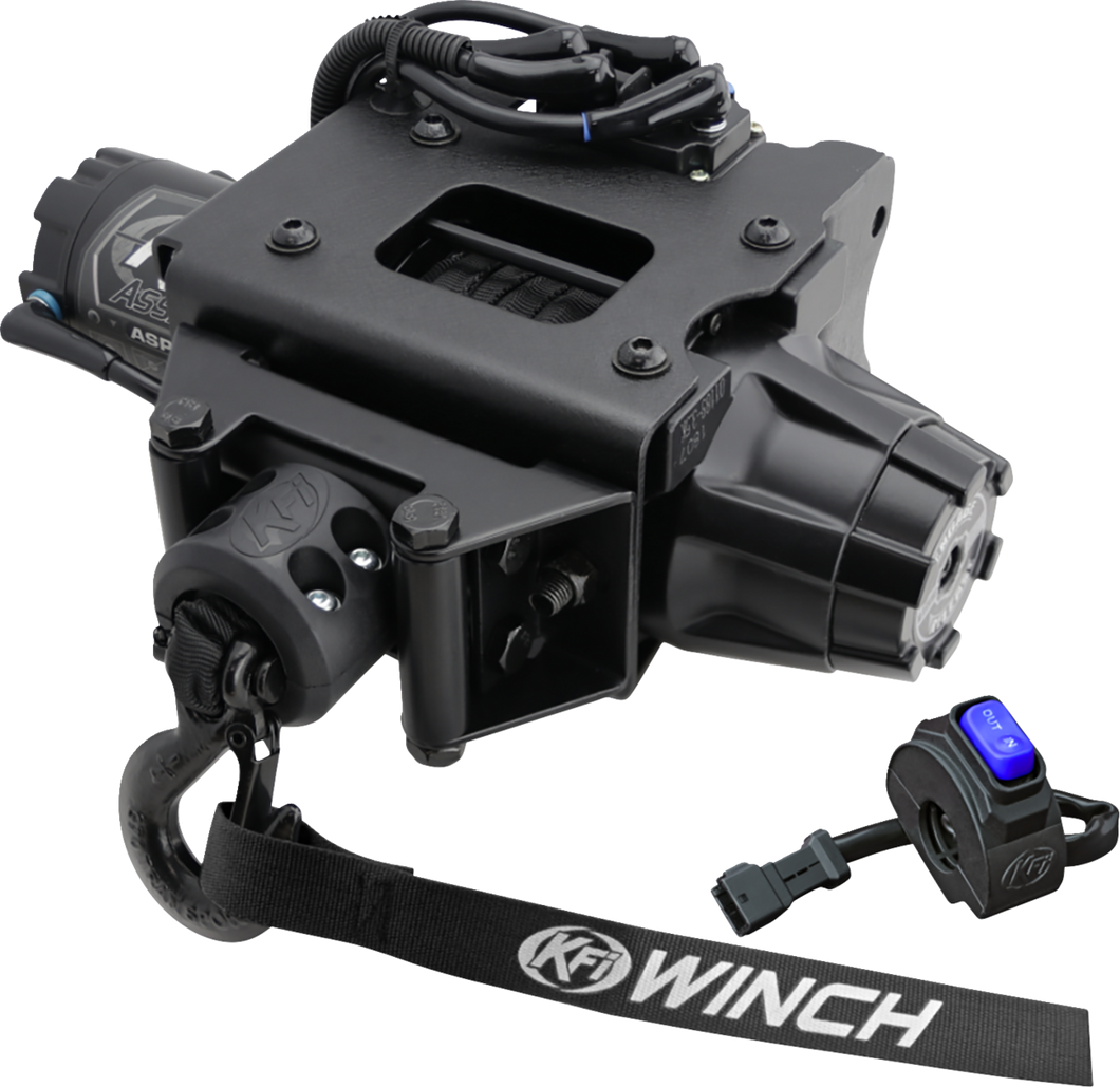 Plug-N-Play Synthetic Winch - 3500 lb - Polaris