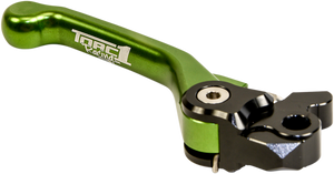 Brake Lever - Flex - Green - Lutzka's Garage