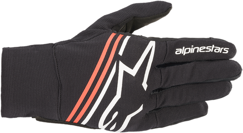 Reef Gloves - Black/White/Fluo Red - Small - Lutzka's Garage