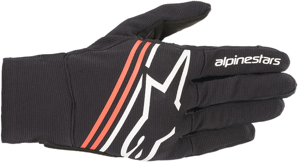 Reef Gloves - Black/White/Fluo Red - Small - Lutzka's Garage