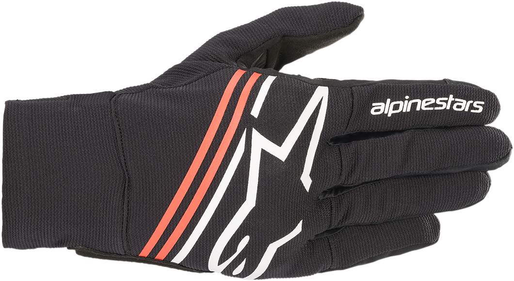 Reef Gloves - Black/White/Fluo Red - Small - Lutzka's Garage