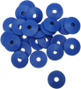 Backer Plates - Blue - Round - 96 Pack - Lutzka's Garage