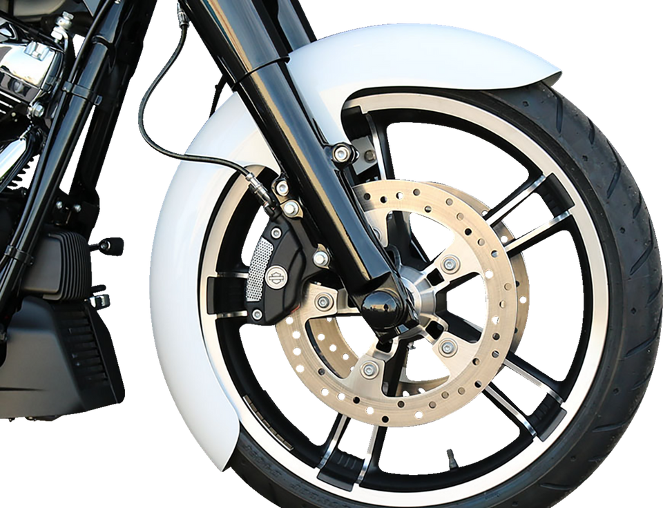 Thicky Front Fender - OEM - 16"-19" Wheel - With Satin Adapters