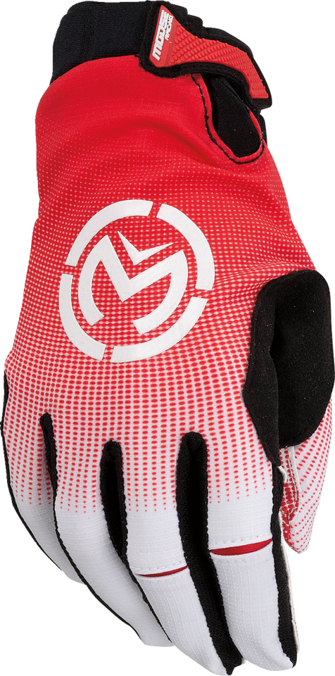 SX1™ Gloves - Red/White - Small - Lutzka's Garage