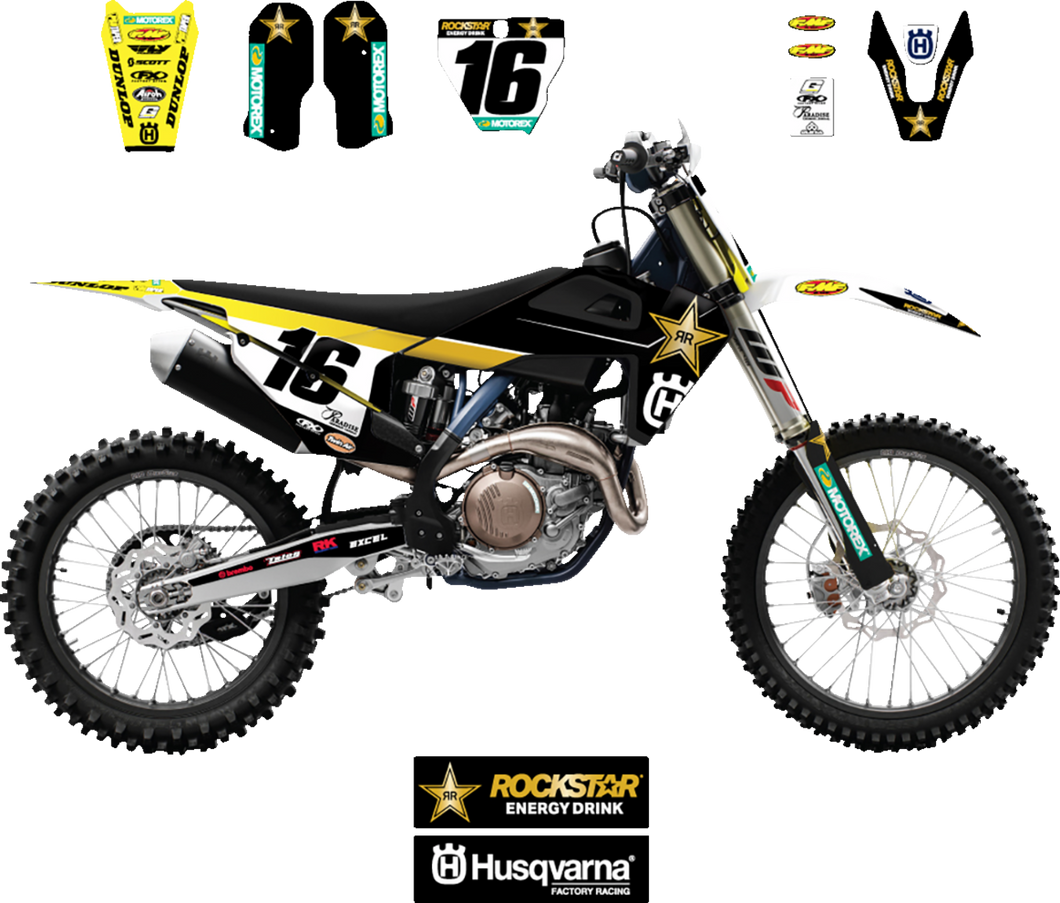 EVO 19 Graphic Kit - Husqvarna