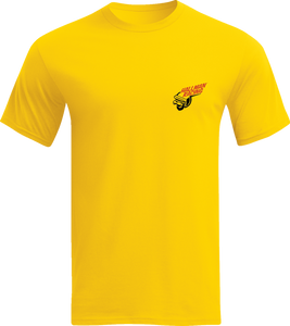 Hallman Champ T-Shirt - Yellow - Small - Lutzka's Garage