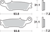 Off-Road Sintered Brake Pads - YZ