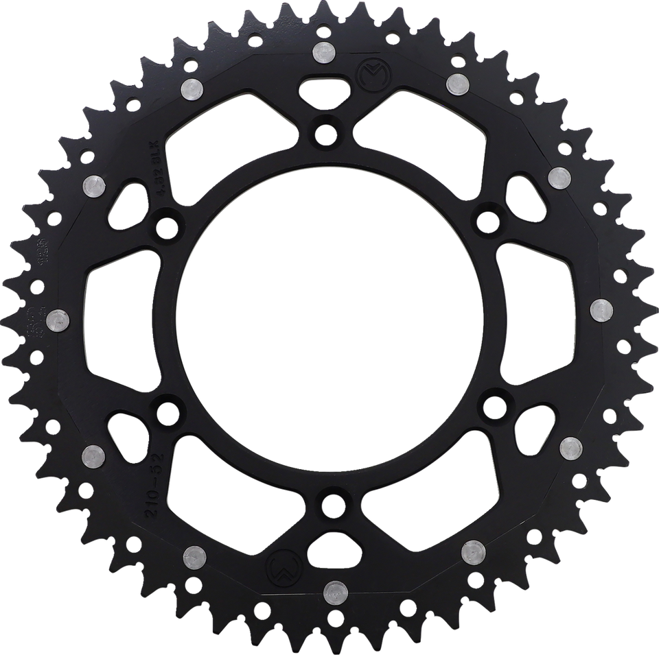 Dual Sprocket - Black - 52 Tooth - Lutzka's Garage