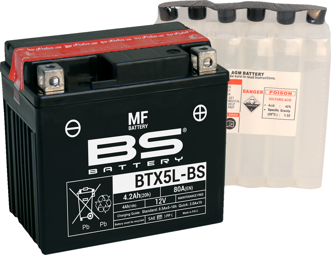 Battery - BTX5L-BS (YTX)