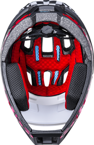 DH Invader Helmet - LTD Glitch - Matte Black/White/Red - XS-M