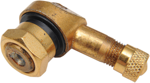 Valve Stem - 90° Bend/Angled - Gold - Lutzka's Garage